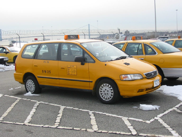 1998-2000 Honda Odyssey minivan NYC taxi for period film rental